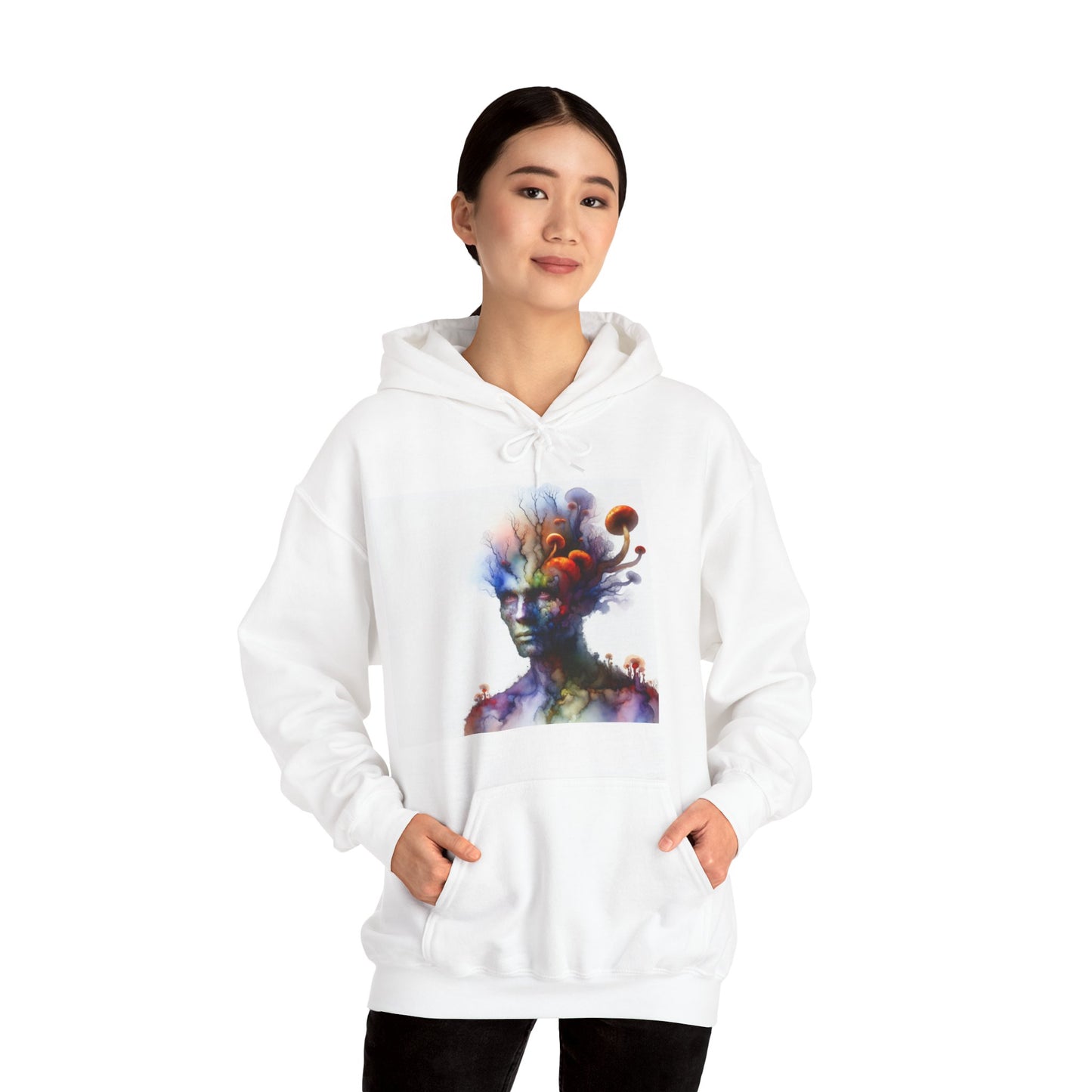 Mycelium Mind Control-Unisex Heavy Blend™ Hooded Sweatshirt